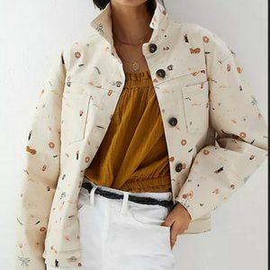 Anthropologie Alexandra Bueno Adventurer Jacket- Med NWT
